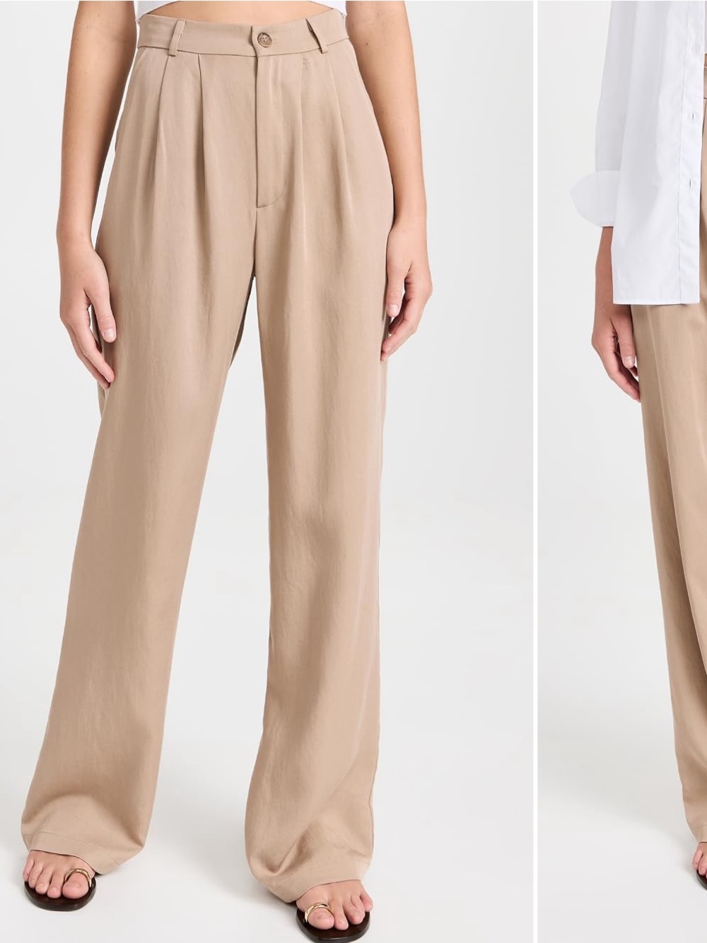 Reformation Mason Wide-Leg Trousers